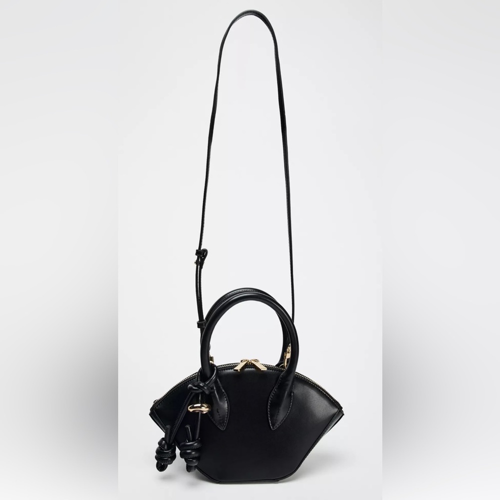 BNWT Zara double handle city bag